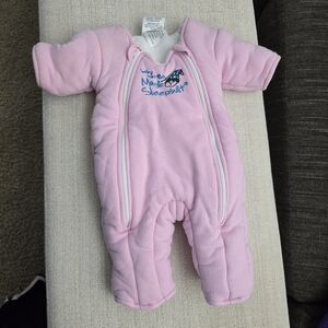 Pink Merlin Sleep Suit